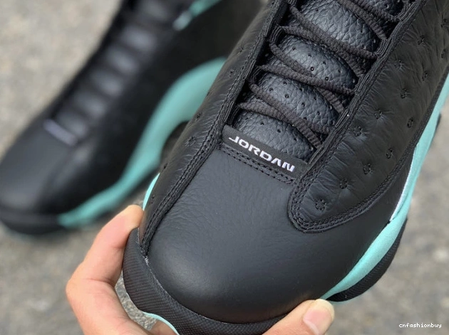 Black 13 Jordan Retro Green Air Island 414571-030 1216